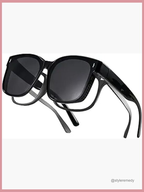 Polarized Fit Over Sunglasses with UV400 Protection for Outdoor Activities